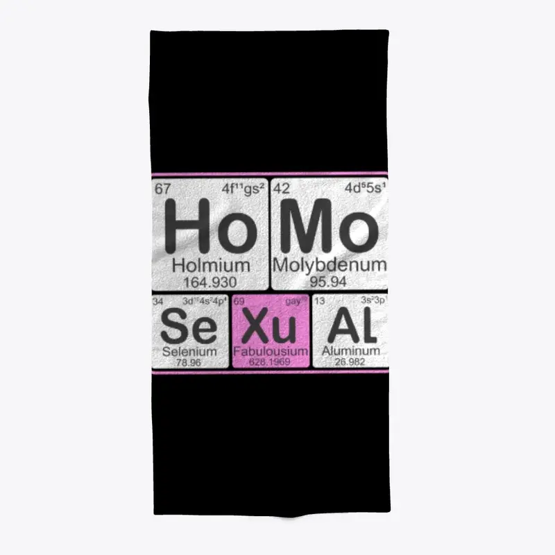 HOMOSEXUAL (White print)